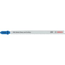 BOSCH Pilový plátek pro přímočaré pily PRO Metal Pipes and Profiles T321BF 2 ks 2608655098