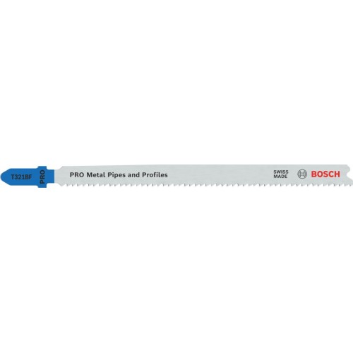 BOSCH Pilový plátek pro přímočaré pily PRO Metal Pipes and Profiles T321BF 2 ks 2608655098