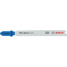 BOSCH Pilový plátek PRO Metal thick T121BFC pro přímočaré pily, 92 mm, 100 ks 2608655112