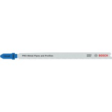 BOSCH Pilový plátek pro přímočaré pily PRO Metal Pipes and Profiles T321AF 25ks 2608655126