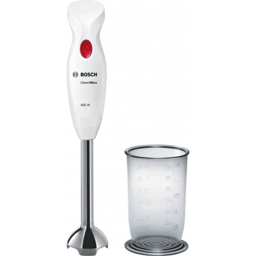 Bosch Tyčový mixér, CleverMixx, 400 W, bílá, tmavě červená MSM24100