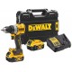 DeWALT DCD805P2T Aku příklepová vrtačka XR (90Nm/18V/2x5,0Ah) kufr Tstak