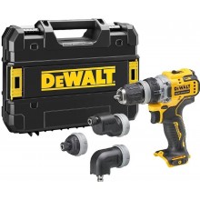 Příslušenství k DeWALT DCD703NT Aku vrtačka s multifunkční hlavou (57 Nm/12V/bez aku) kufr Tstak II