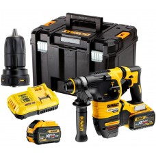 DeWALT DCH334X2 Aku kombinované kladivo XR SDS-Plus (3,5J/54V/2x9,0Ah) kufr Tstak