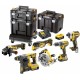 DeWALT DCK685P3T DCD796+DCF887+DCH273+DCG405+DCS570+DCS355+(18V/3x5,0Ah)+3x Tstak