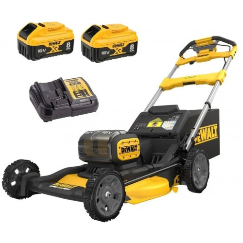 DeWALT DCMWSP156W2 Aku sekačka na trávu s pojezdem (53cm/18V/2x8,0Ah)