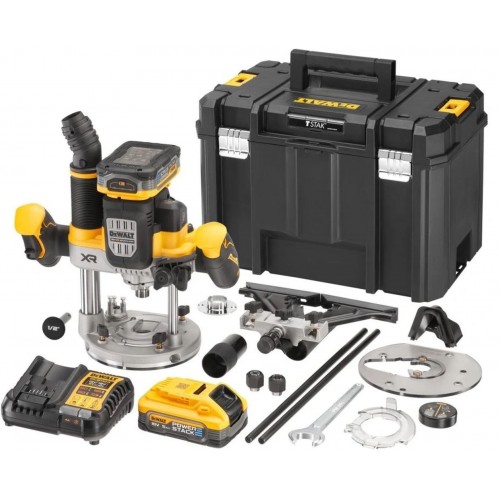 DeWALT DCW620H2 Aku horní frézka (12mm/18V/2x5,0Ah) Tstak