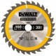 DeWALT DT1932 Pilový kotouč 160 x 20 mm, 30 zubů, ATB 10°