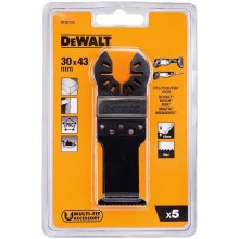 DeWALT DT20725 Pilové listy na dřevo 30 x 43 mm, sada 5 ks