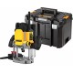 DeWALT DWE627KT Horní frézka (80mm/2300W) kleština 6, 8 a 12,7 mm, kufr Tstak + externí spínač