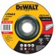 DeWALT DX7921 Brusný kotouč na kov 115x22,2 mm, vypouklý