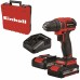 Einhell TE-CD 18/40 Li BL Aku vrtačka (40Nm/18V/2x2,0Ah) kufr 4513995