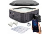 INTEX Pure Spa Greystone Deluxe Vířivka se systémem slané vody 28452NP