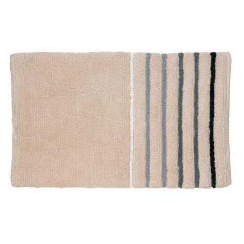 KELA koupelnová předložka 80x50cm LADESSA STRIPES béžová KL-22483