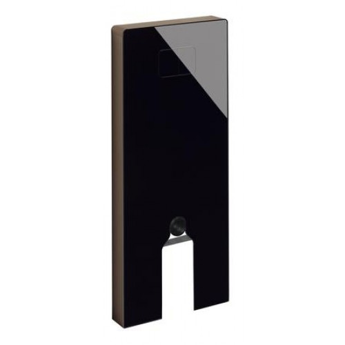 KERAMAG DESIGN Universal modul pro závěsné WC,černé sklo,rám champagne 515060000