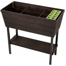 KETER URBAN BLOOMER 48L truhlík, 82 x 37,3 x 78 cm, hnědý 17202940