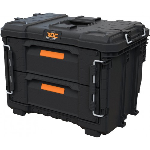 KETER ROC PRO GEAR 2.0 Box se dvěma zásuvkami 56,5x37,5x41,3 cm 259841