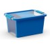 KIS BI BOX S 11L 36,5x26x19cm modrý/transparent