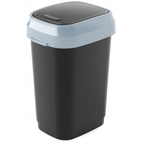 KIS DUAL SWING BIN S 10L odpadkový koš 19x25x33cm černý