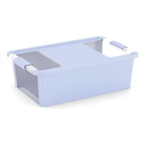 KIS BI BOX XS 3L 26,5x16x10cm sv. modrý/transparent