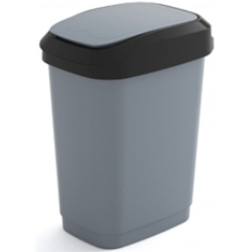 KIS DUAL TOUCH BIN M 25L odpadkový koš 26x37x47cm šedý