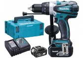 MAKITA DHP458RTJ Aku příklepový šroubovák Li-ion, LXT, 18V, 2 x 5,0 Ah, Makpac