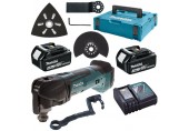 MAKITA DTM51RFJX1 Aku MultiTool + příslušenství Li-ion 18 V 18V 2 x 3,0Ah, Makpac