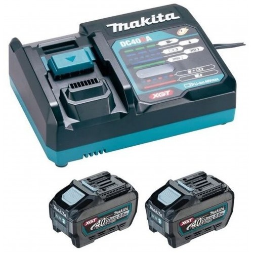 MAKITA 1911V6-0 sada Li-ion XGT 40V 2xBL4050F+1xDC40RA