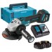 MAKITA DGA511RFJ Aku úhlová bruska s regulací 125mm Li-ion LXT 18V/3,0Ah, Makpac