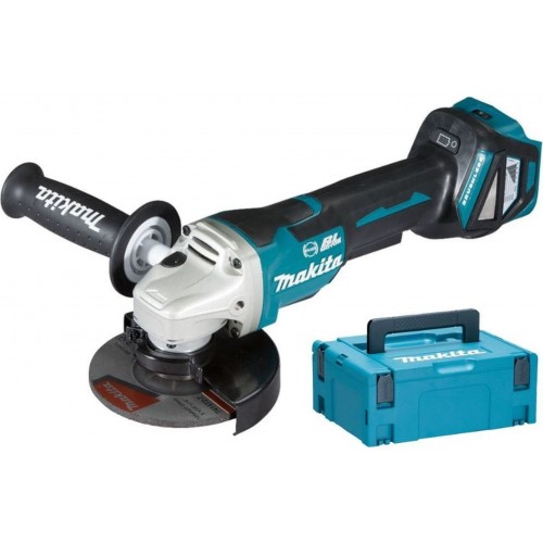 MAKITA Úhlová bruska s regulací otáček 125mm (18V/bez aku) Makpac DGA517ZJ