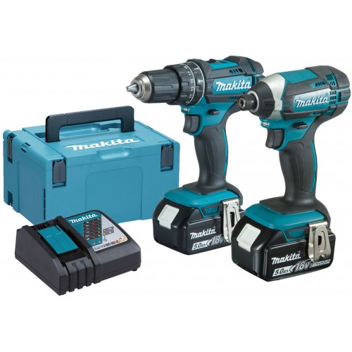 MAKITA DLX2131TJ Aku sada DHP482 + DTD152 Li-ion LXT 18V, bez aku Z