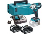 MAKITA DTW300RTJ Aku rázový utahovák 1/2" Li-ion LXT (330Nm/18V/2x5,0Ah) Makpac