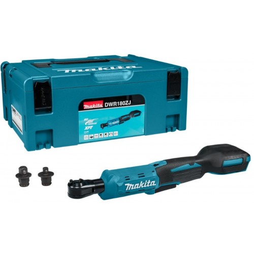 MAKITA DWR180ZJ Aku ráčnový utahovák 1/4"+3/8" (47,5Nm/18V/bez aku) Makpac