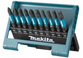 MAKITA E-12011 Sada torzních bitů 1/4" Impact Black, 10 ks