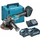 MAKITA GA005GM201 Aku úhlová bruska 125mm Li-ion XGT (2x4,0Ah/40V) Makpac 4