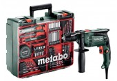 Metabo 600742870 SBE 650 SET Příklepová vrtačka + mobilní dílna 650 W