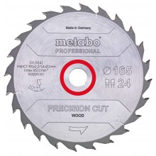 Metabo "Precision cut wood - professional" Pilový kotouč 160X20, Z24 WZ 20°628031000