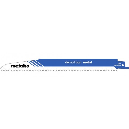 Metabo „Demolition metal" 5 Plátky pro pily ocasky na kov 225 x 1,6 mm 631993000