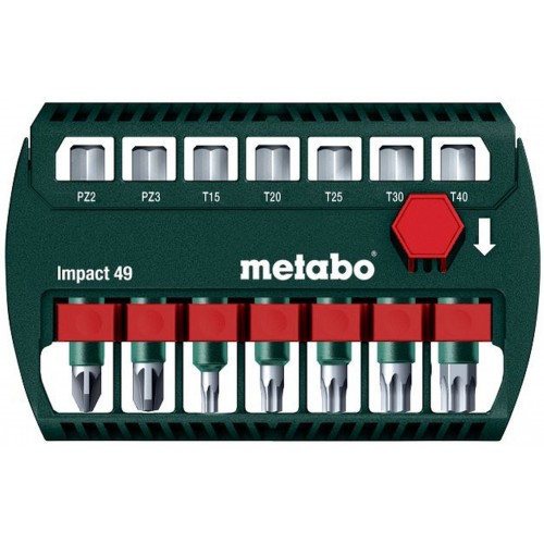 Metabo Box s bity Impact 49, 628850000