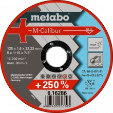 Metabo M-Calibur Řezný kotouč 125 x 1,6 x 22,23 Inox, TF 41 616286000