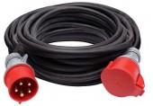 SOLIGHT prodlužovací kabel 20m, 400V/16A, černá, PS63-16A
