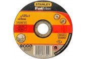 STANLEY STA32607-QZ Řezný kotouč na nerez ocel 125 x 22,2 mm, tl. 1,0 mm