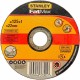 STANLEY STA32607-QZ Řezný kotouč na nerez ocel 125 x 22,2 mm, tl. 1,0 mm