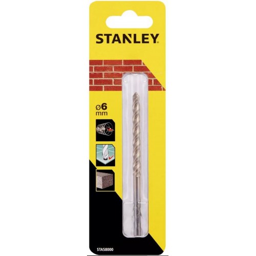 STANLEY STA58000 Přesný vrták do zdiva 6,0 x 100-60mm