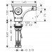 Hansgrohe AXOR MASSAUD Páková bidetová baterie DN15, chrom 18210000