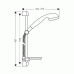 Hansgrohe CROMA Sprchová sada 1jet / Unica´S 0,90 m DN15, chrom 27756000