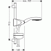 Hansgrohe RAINDANCE Sprchová sada E 100 AIR 3jet/ Unica´D 0,90 m DN15, chrom 27881000