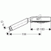 Hansgrohe RAINDANCE S 100 3jet EcoSmart Ruční sprcha DN15, chrom 28552000