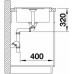 BLANCO METRA 45 S Compact Silgranit černá oboustranné provedení 525912