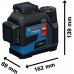 BOSCH GLL 12V-100-33 CG PROFESSIONAL Křížový laser 0601065400